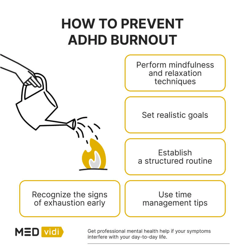 How to prevent ADHD burnout